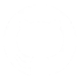 new github logo in white