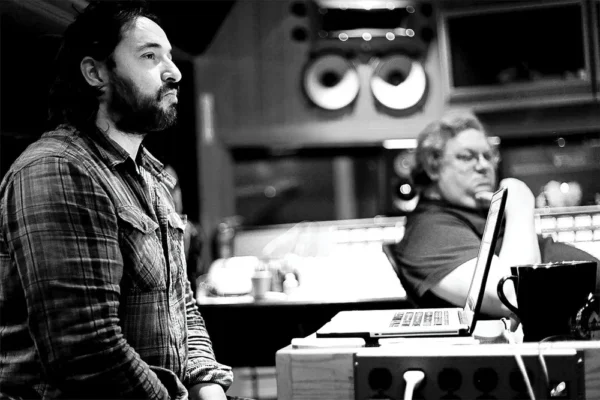 Capitol Studios in California. Peter Franco & Mick Guzauski