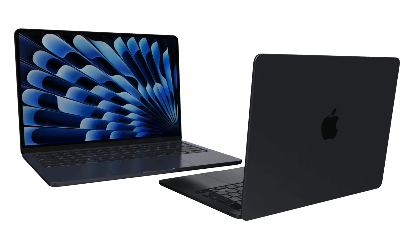 Macbook Air M4 3D render